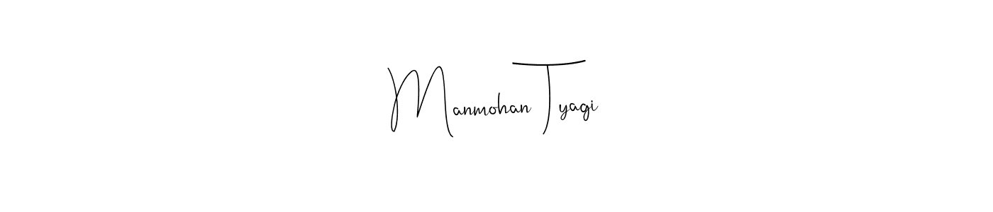 if you are searching for the best signature style for your name Manmohan Tyagi. so please give up your signature search. here we have designed multiple signature styles  using Andilay-7BmLP. Manmohan Tyagi signature style 4 images and pictures png