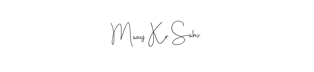 You can use this online signature creator to create a handwritten signature for the name Manoj Kr Sahu. This is the best online autograph maker. Manoj Kr Sahu signature style 4 images and pictures png