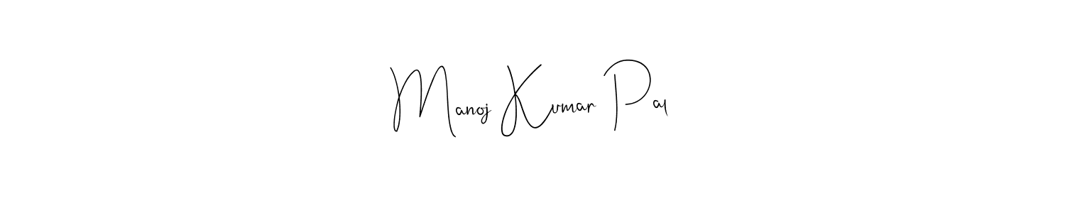 Also we have Manoj Kumar Pal name is the best signature style. Create professional handwritten signature collection using Andilay-7BmLP autograph style. Manoj Kumar Pal signature style 4 images and pictures png