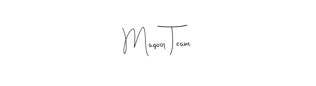 You should practise on your own different ways (Andilay-7BmLP) to write your name (Maqool Team) in signature. don't let someone else do it for you. Maqool Team signature style 4 images and pictures png
