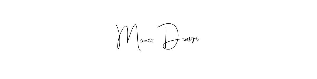 Also You can easily find your signature by using the search form. We will create Marco Dmitri name handwritten signature images for you free of cost using Andilay-7BmLP sign style. Marco Dmitri signature style 4 images and pictures png