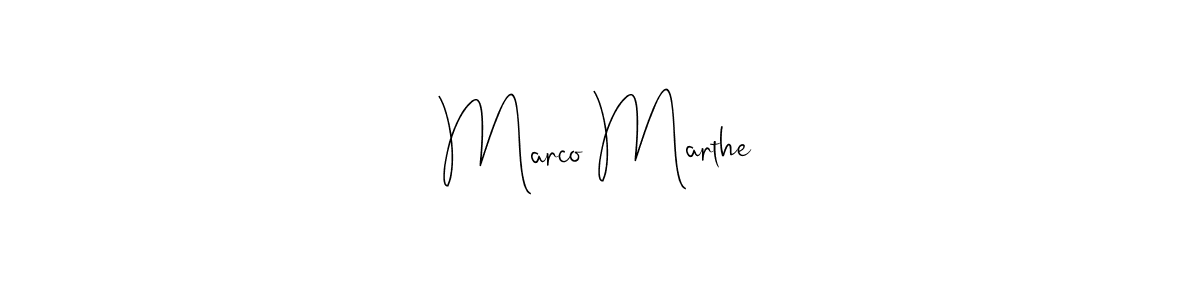 Make a beautiful signature design for name Marco Marthe. Use this online signature maker to create a handwritten signature for free. Marco Marthe signature style 4 images and pictures png