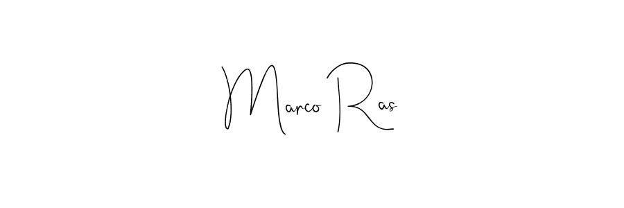 How to make Marco Ras signature? Andilay-7BmLP is a professional autograph style. Create handwritten signature for Marco Ras name. Marco Ras signature style 4 images and pictures png