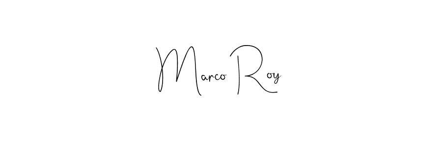The best way (Andilay-7BmLP) to make a short signature is to pick only two or three words in your name. The name Marco Roy include a total of six letters. For converting this name. Marco Roy signature style 4 images and pictures png