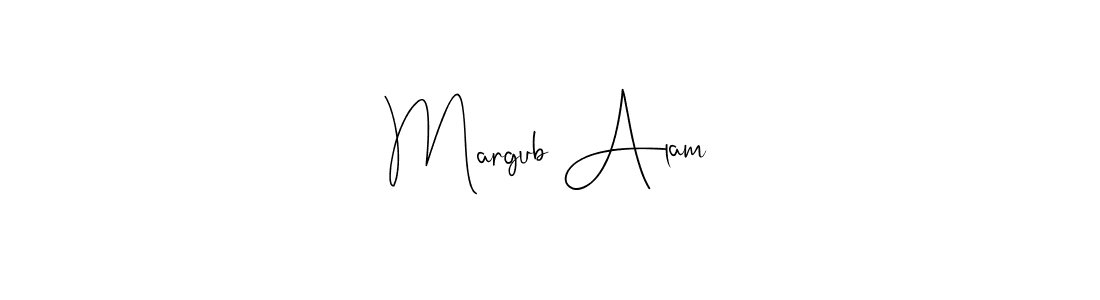 How to make Margub Alam signature? Andilay-7BmLP is a professional autograph style. Create handwritten signature for Margub Alam name. Margub Alam signature style 4 images and pictures png