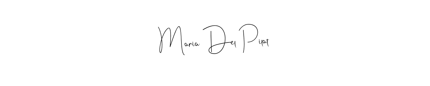 Check out images of Autograph of Maria Del Pilat name. Actor Maria Del Pilat Signature Style. Andilay-7BmLP is a professional sign style online. Maria Del Pilat signature style 4 images and pictures png