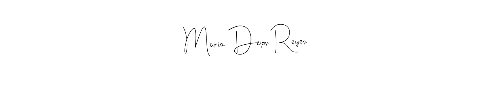 Use a signature maker to create a handwritten signature online. With this signature software, you can design (Andilay-7BmLP) your own signature for name Maria Delos Reyes. Maria Delos Reyes signature style 4 images and pictures png