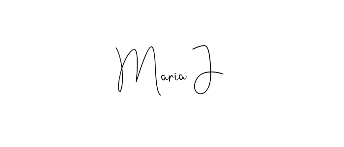 You can use this online signature creator to create a handwritten signature for the name Maria J. This is the best online autograph maker. Maria J signature style 4 images and pictures png