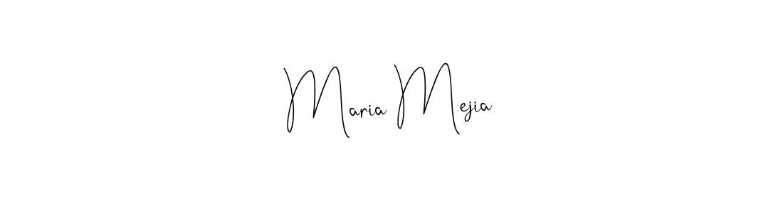 The best way (Andilay-7BmLP) to make a short signature is to pick only two or three words in your name. The name Maria Mejia include a total of six letters. For converting this name. Maria Mejia signature style 4 images and pictures png