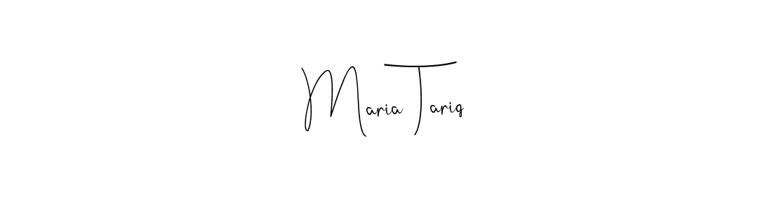 if you are searching for the best signature style for your name Maria Tariq. so please give up your signature search. here we have designed multiple signature styles  using Andilay-7BmLP. Maria Tariq signature style 4 images and pictures png