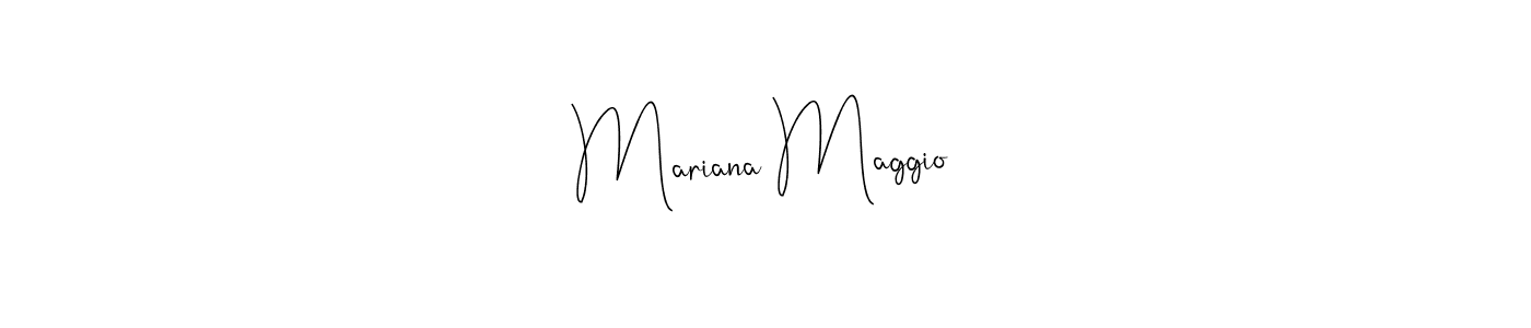 Design your own signature with our free online signature maker. With this signature software, you can create a handwritten (Andilay-7BmLP) signature for name Mariana Maggio. Mariana Maggio signature style 4 images and pictures png
