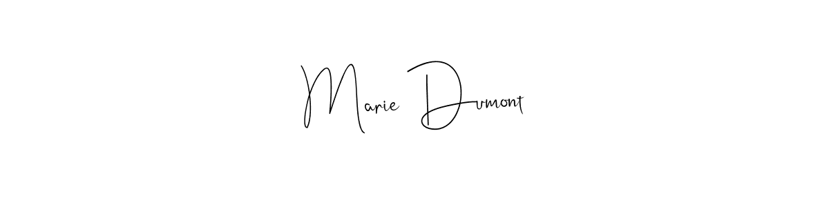if you are searching for the best signature style for your name Marie Dumont. so please give up your signature search. here we have designed multiple signature styles  using Andilay-7BmLP. Marie Dumont signature style 4 images and pictures png
