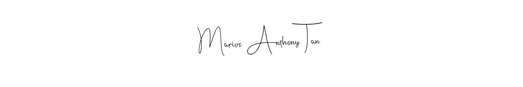 Best and Professional Signature Style for Marius Anthony Tan. Andilay-7BmLP Best Signature Style Collection. Marius Anthony Tan signature style 4 images and pictures png