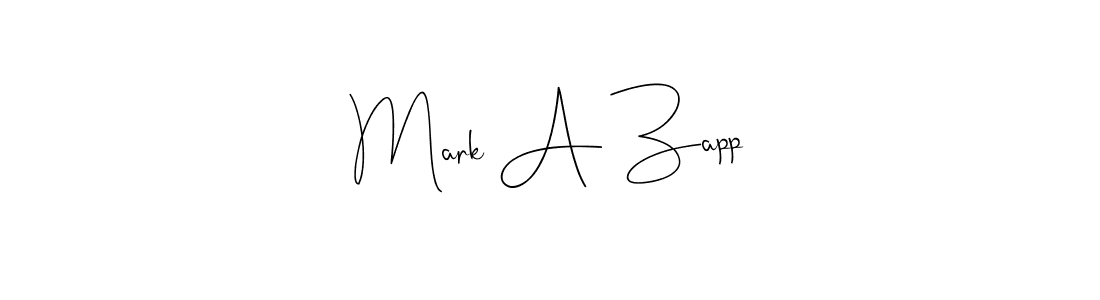 You can use this online signature creator to create a handwritten signature for the name Mark A Zapp. This is the best online autograph maker. Mark A Zapp signature style 4 images and pictures png