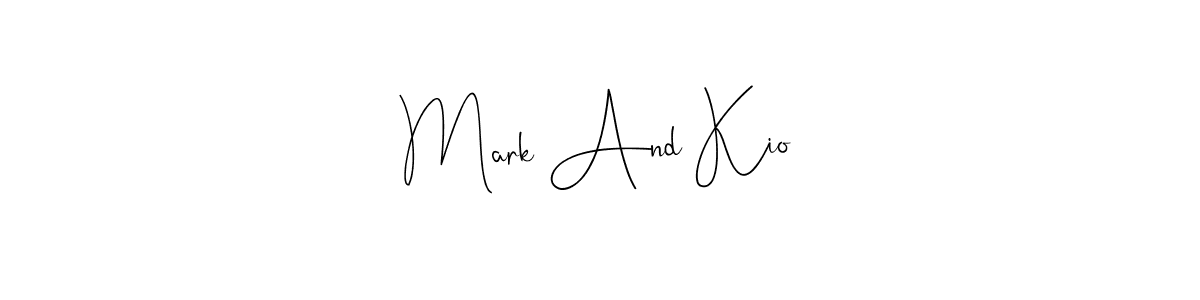 Check out images of Autograph of Mark And Kio name. Actor Mark And Kio Signature Style. Andilay-7BmLP is a professional sign style online. Mark And Kio signature style 4 images and pictures png