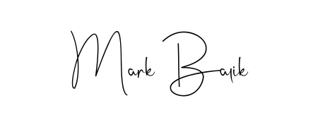 Create your official email sign-off with Mark Balik name in Andilay-7BmLP style. Crisp, clean, and perfectly legible across all screens. Mark Balik signature style 4 images and pictures png