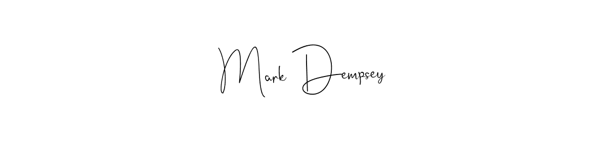 The best way (Andilay-7BmLP) to make a short signature is to pick only two or three words in your name. The name Mark Dempsey include a total of six letters. For converting this name. Mark Dempsey signature style 4 images and pictures png