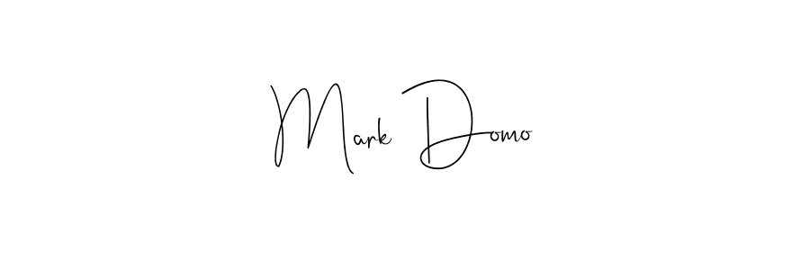 Mark Domo stylish signature style. Best Handwritten Sign (Andilay-7BmLP) for my name. Handwritten Signature Collection Ideas for my name Mark Domo. Mark Domo signature style 4 images and pictures png