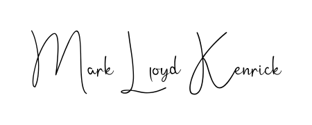 Master the art of signing with Mark Lloyd Kenrick written in fluent Andilay-7BmLP script. A great template to practice and refine your handwriting. Mark Lloyd Kenrick signature style 4 images and pictures png