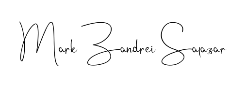 Build your personal autograph collection for name Mark Zandrei Salazar with Andilay-7BmLP design. Browse, select, and save your favorites. Mark Zandrei Salazar signature style 4 images and pictures png
