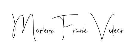 A modern signature idea for name Markus Frank Volker using Andilay-7BmLP font. Clean strokes and elegant curves make it stand out instantly. Markus Frank Volker signature style 4 images and pictures png