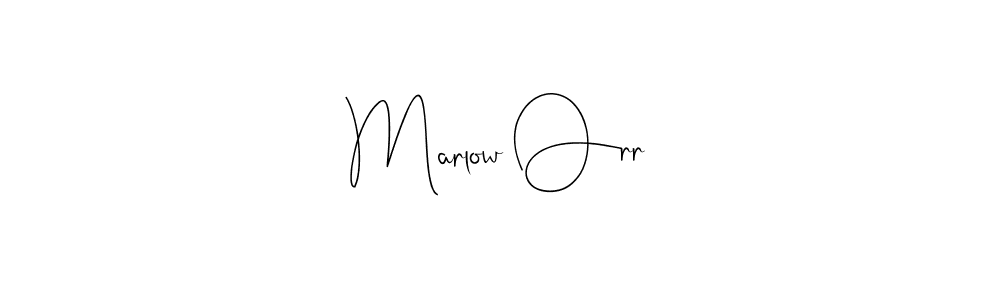 How to Draw Marlow Orr signature style? Andilay-7BmLP is a latest design signature styles for name Marlow Orr. Marlow Orr signature style 4 images and pictures png