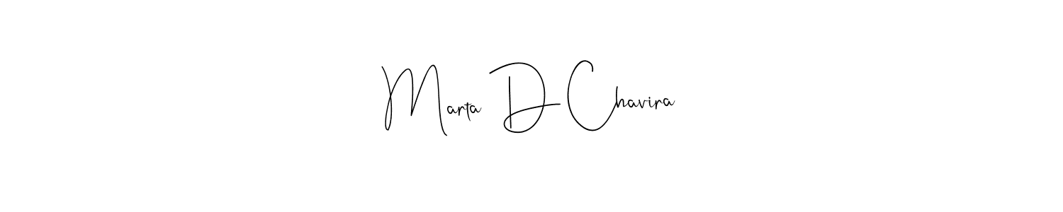 This is the best signature style for the Marta D Chavira name. Also you like these signature font (Andilay-7BmLP). Mix name signature. Marta D Chavira signature style 4 images and pictures png