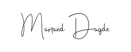 The Andilay-7BmLP lettering style adds unique flourish to name Martand Dagde. Stand out with a custom digital autograph made in seconds. Martand Dagde signature style 4 images and pictures png