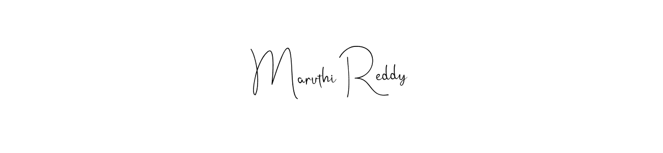 Also You can easily find your signature by using the search form. We will create Maruthi Reddy name handwritten signature images for you free of cost using Andilay-7BmLP sign style. Maruthi Reddy signature style 4 images and pictures png