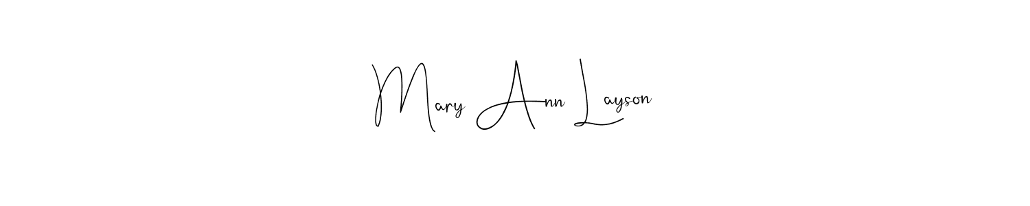 How to Draw Mary Ann Layson signature style? Andilay-7BmLP is a latest design signature styles for name Mary Ann Layson. Mary Ann Layson signature style 4 images and pictures png