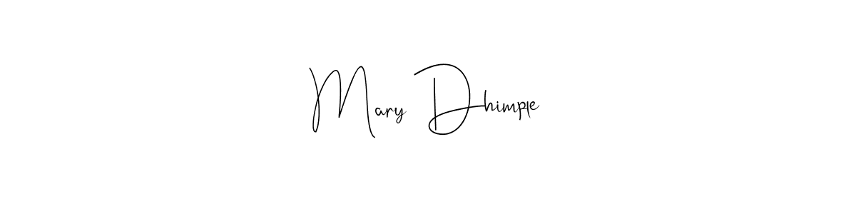 This is the best signature style for the Mary Dhimple name. Also you like these signature font (Andilay-7BmLP). Mix name signature. Mary Dhimple signature style 4 images and pictures png