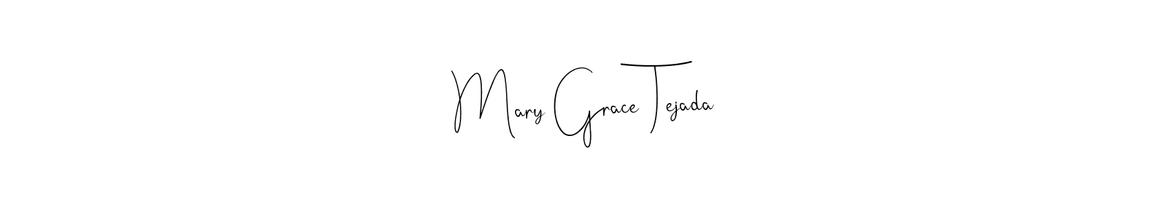 Create a beautiful signature design for name Mary Grace Tejada. With this signature (Andilay-7BmLP) fonts, you can make a handwritten signature for free. Mary Grace Tejada signature style 4 images and pictures png