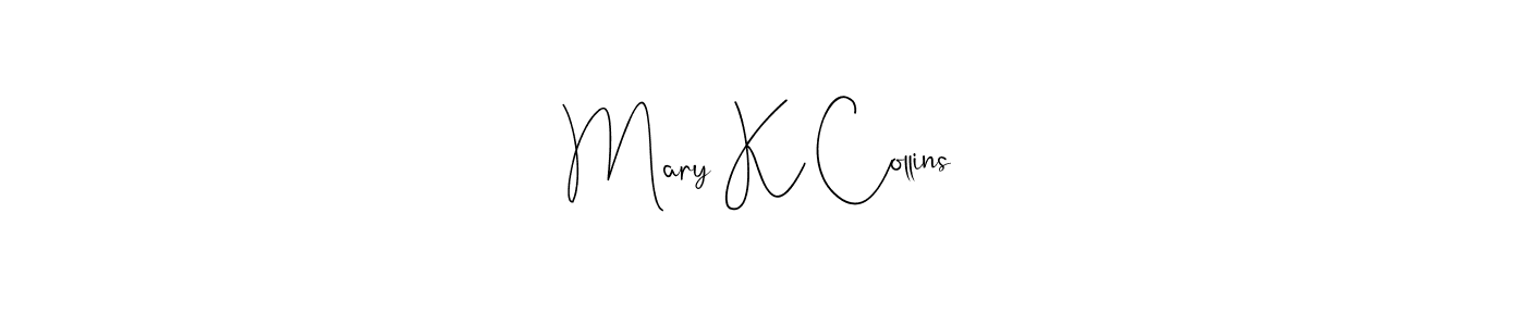 See photos of Mary K Collins official signature by Spectra . Check more albums & portfolios. Read reviews & check more about Andilay-7BmLP font. Mary K Collins signature style 4 images and pictures png