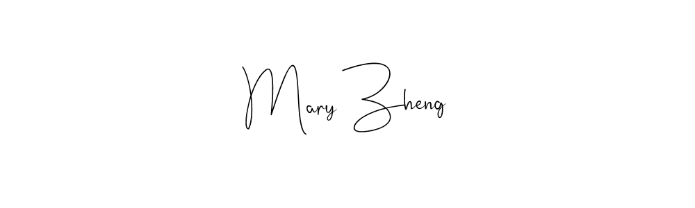 Best and Professional Signature Style for Mary Zheng. Andilay-7BmLP Best Signature Style Collection. Mary Zheng signature style 4 images and pictures png