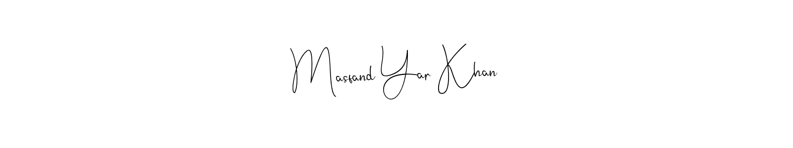 How to Draw Masfand Yar Khan signature style? Andilay-7BmLP is a latest design signature styles for name Masfand Yar Khan. Masfand Yar Khan signature style 4 images and pictures png
