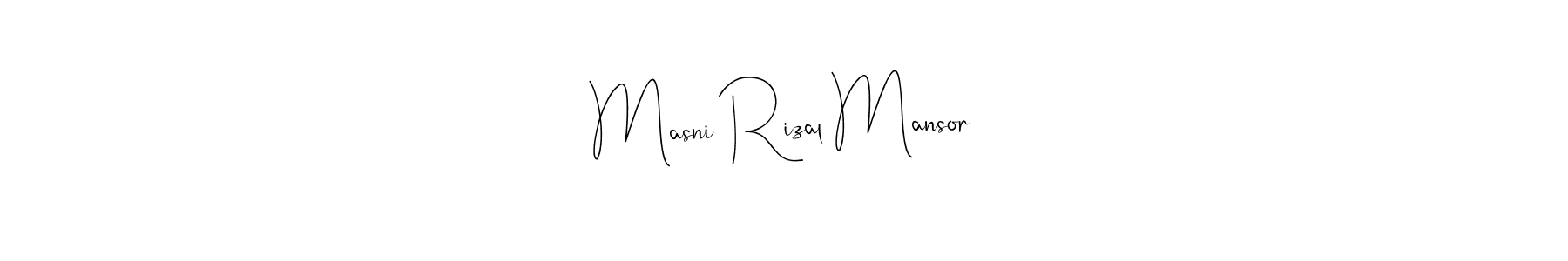 How to Draw Masni Rizal Mansor signature style? Andilay-7BmLP is a latest design signature styles for name Masni Rizal Mansor. Masni Rizal Mansor signature style 4 images and pictures png