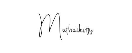 Transform the name Mathaikutty into a signature masterpiece using Andilay-7BmLP font. Ideal for photographers, artists, and creators looking for watermarks. Mathaikutty signature style 4 images and pictures png