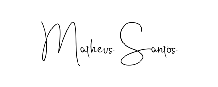 Enhance your business communications with Matheus Santos signature in Andilay-7BmLP lettering. Clean, modern, and universally compatible. Matheus Santos signature style 4 images and pictures png