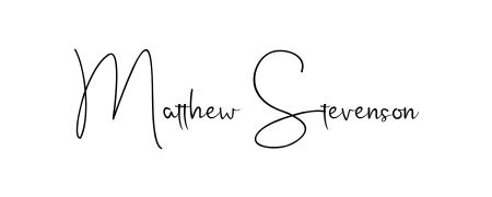 Master the art of signing with Matthew Stevenson written in fluent Andilay-7BmLP script. A great template to practice and refine your handwriting. Matthew Stevenson signature style 4 images and pictures png