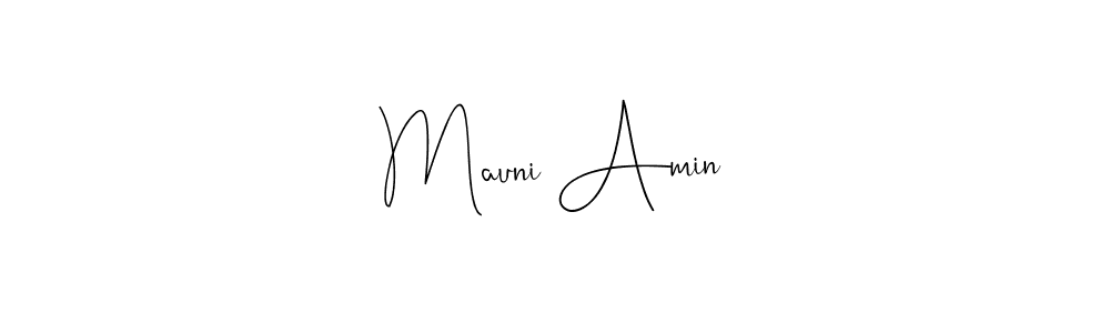 The best way (Andilay-7BmLP) to make a short signature is to pick only two or three words in your name. The name Mauni Amin include a total of six letters. For converting this name. Mauni Amin signature style 4 images and pictures png