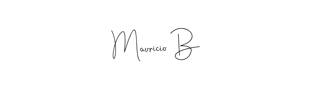 Best and Professional Signature Style for Mauricio B. Andilay-7BmLP Best Signature Style Collection. Mauricio B signature style 4 images and pictures png