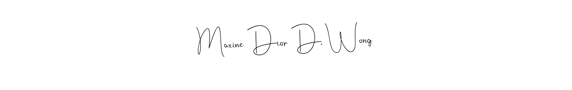 Here are the top 10 professional signature styles for the name Maxine Dior D. Wong. These are the best autograph styles you can use for your name. Maxine Dior D. Wong signature style 4 images and pictures png