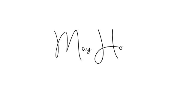 Also we have May Ho name is the best signature style. Create professional handwritten signature collection using Andilay-7BmLP autograph style. May Ho signature style 4 images and pictures png
