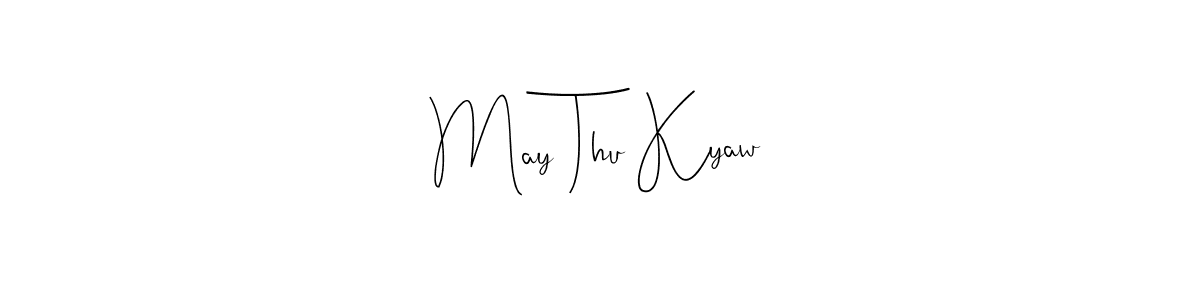 You can use this online signature creator to create a handwritten signature for the name May Thu Kyaw. This is the best online autograph maker. May Thu Kyaw signature style 4 images and pictures png