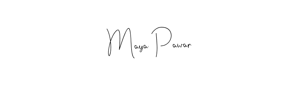Make a beautiful signature design for name Maya Pawar. Use this online signature maker to create a handwritten signature for free. Maya Pawar signature style 4 images and pictures png