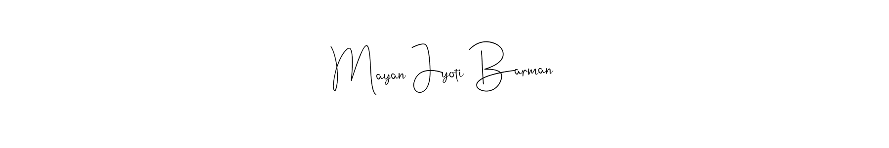 It looks lik you need a new signature style for name Mayan Jyoti Barman. Design unique handwritten (Andilay-7BmLP) signature with our free signature maker in just a few clicks. Mayan Jyoti Barman signature style 4 images and pictures png