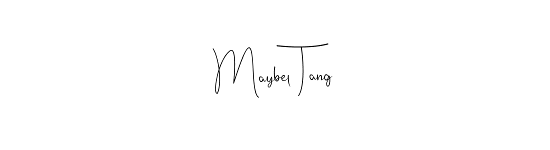 Also You can easily find your signature by using the search form. We will create Maybel Tang name handwritten signature images for you free of cost using Andilay-7BmLP sign style. Maybel Tang signature style 4 images and pictures png