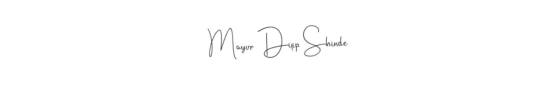 Make a beautiful signature design for name Mayur Dilip Shinde. Use this online signature maker to create a handwritten signature for free. Mayur Dilip Shinde signature style 4 images and pictures png