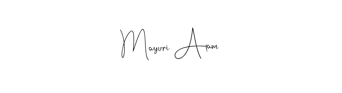 You can use this online signature creator to create a handwritten signature for the name Mayuri Alam. This is the best online autograph maker. Mayuri Alam signature style 4 images and pictures png