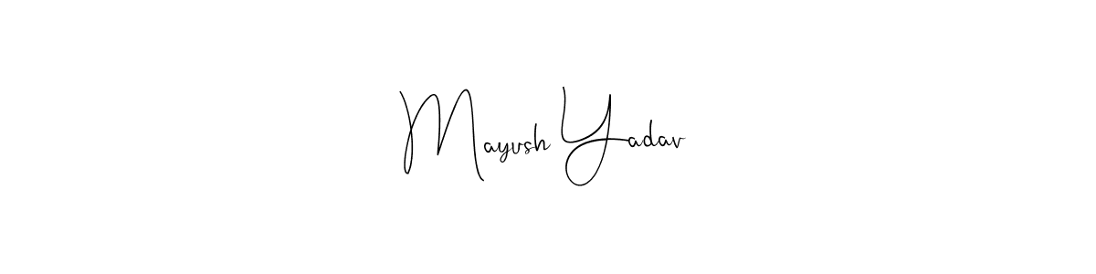 How to Draw Mayush Yadav signature style? Andilay-7BmLP is a latest design signature styles for name Mayush Yadav. Mayush Yadav signature style 4 images and pictures png